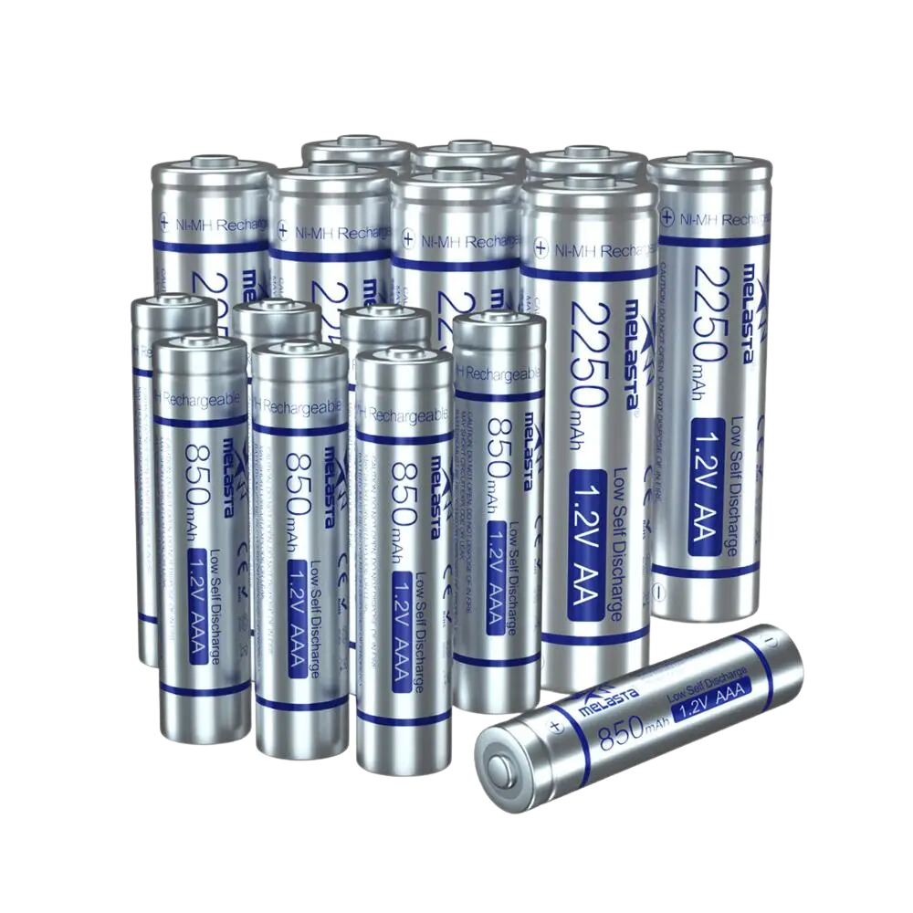 Rechargeable NIMH AA AAA Melasta